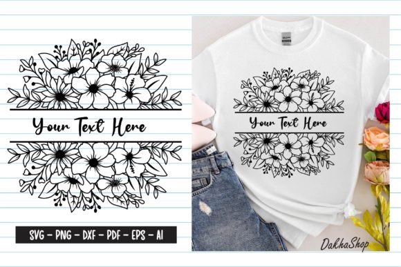 Flower Svg for Branding and Print Templates