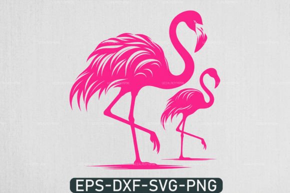 Pink Flamingo Svg for Local Business Branding